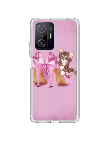 Coque Xiaomi 11T / 11T Pro Chaton Chat Kitten Chaussure Shoes - Maryline Cazenave