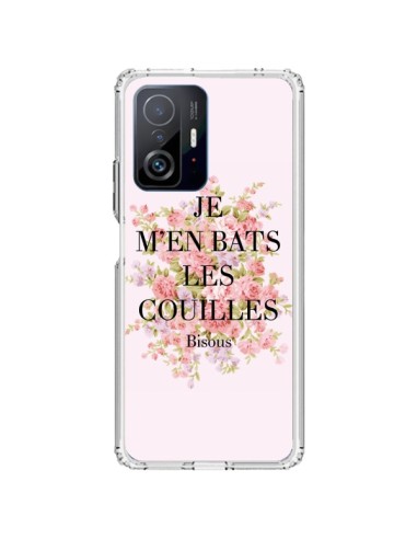 Coque Xiaomi 11T / 11T Pro Je m'en bats les couilles Bisous - Maryline Cazenave