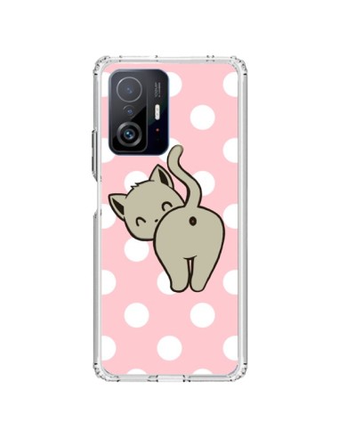Coque Xiaomi 11T / 11T Pro Chat Chaton Pois - Maryline Cazenave