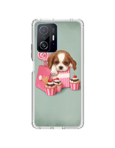 Coque Xiaomi 11T / 11T Pro Chien Dog Cupcake Gateau Boite - Maryline Cazenave