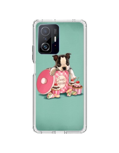 Cover Xiaomi 11T / 11T Pro Cane Cupcakes Torta Boite - Maryline Cazenave