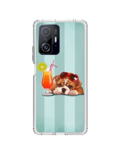 Xiaomi 11T / 11T Pro Case Dog Cocktail Eyesali Heart - Maryline Cazenave