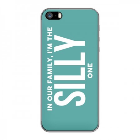 Coque In our family i'm the Silly one pour iPhone 5 et 5S - Jonathan Perez Coque In our family i'm the Silly one pour iPhone 5 et 5S - Jonathan Perez