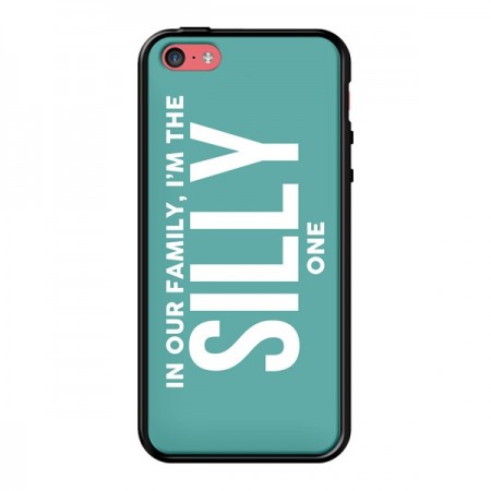 Coque In our family i'm the Silly one pour iPhone 5C - Jonathan Perez Coque In our family i'm the Silly one pour iPhone 5C - Jonathan Perez