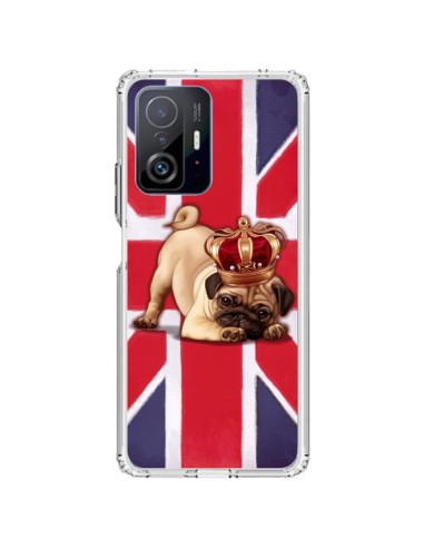 Cover Xiaomi 11T / 11T Pro Cane Inglese UK British Queen King Roi Reine - Maryline Cazenave
