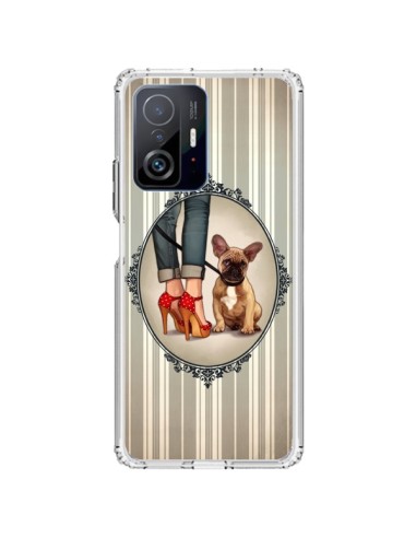 Coque Xiaomi 11T / 11T Pro Lady Jambes Chien Dog - Maryline Cazenave