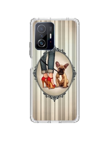 Xiaomi 11T / 11T Pro Case Lady Jambes Dog - Maryline Cazenave