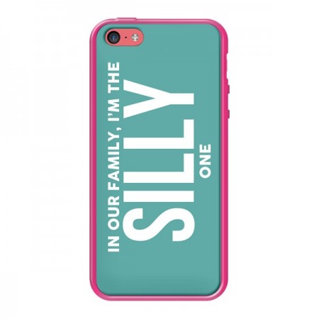 Coque In our family i'm the Silly one pour iPhone 5C - Jonathan Perez Coque In our family i'm the Silly one pour iPhone 5C - Jonathan Perez