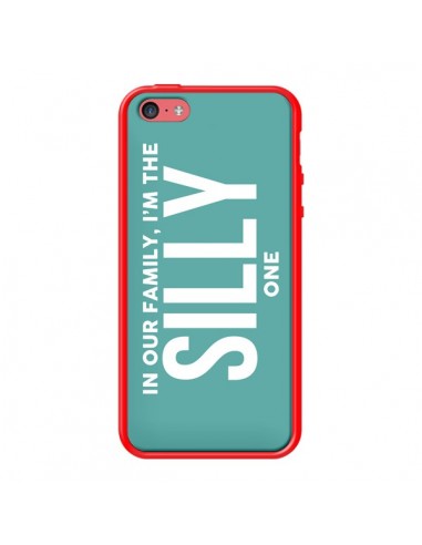 Coque In our family i'm the Silly one pour iPhone 5C - Jonathan Perez