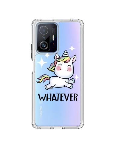 Coque Xiaomi 11T / 11T Pro Licorne Whatever Transparente - Maryline Cazenave