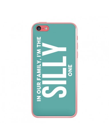 Coque In our family i'm the Silly one pour iPhone 5C - Jonathan Perez