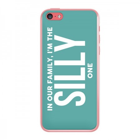 Coque In our family i'm the Silly one pour iPhone 5C - Jonathan Perez Coque In our family i'm the Silly one pour iPhone 5C - Jonathan Perez