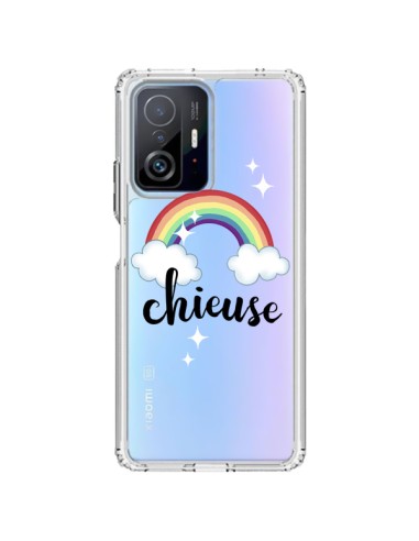 Coque Xiaomi 11T / 11T Pro Chieuse Arc En Ciel Transparente - Maryline Cazenave