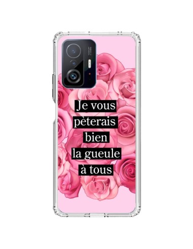 Coque Xiaomi 11T / 11T Pro Je vous pèterais Fleurs - Maryline Cazenave