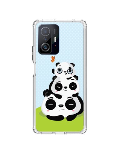 Coque Xiaomi 11T / 11T Pro Panda Famille - Maria Jose Da Luz