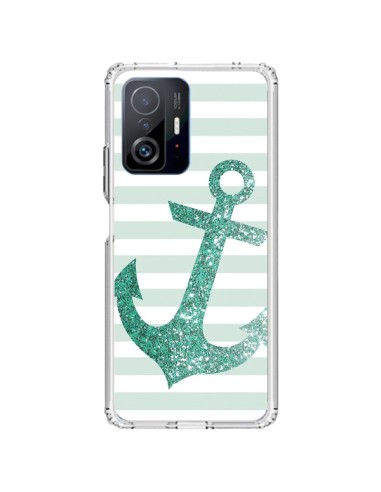 Xiaomi 11T / 11T Pro Case Ancora Marina Green - Monica Martinez