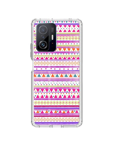 Cover Xiaomi 11T / 11T Pro Bandana Rosa Azteco - Monica Martinez