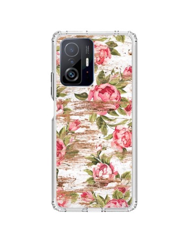 Coque Xiaomi 11T / 11T Pro Eco Love Pattern Bois Fleur - Maximilian San