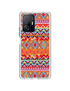 Xiaomi 11T / 11T Pro Case India Style Pattern Wood Aztec - Maximilian San