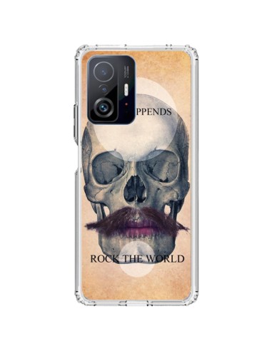 Coque Xiaomi 11T / 11T Pro Rock Skull Tête de Mort - Maximilian San