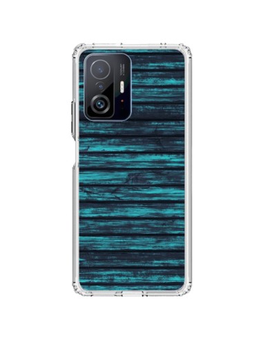 Cover Xiaomi 11T / 11T Pro Luna Blu Wood Legno - Maximilian San