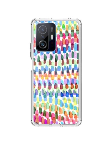 Xiaomi 11T / 11T Pro Case Artsy Strokes Stripes Colorate - Ninola Design