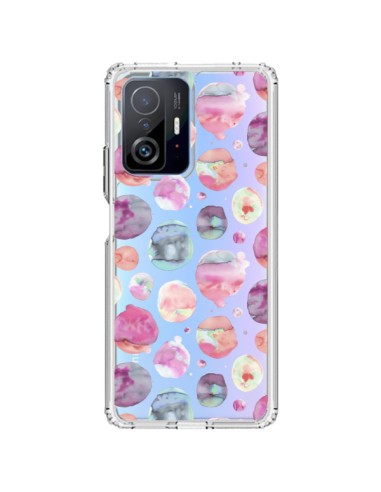 Xiaomi 11T / 11T Pro Case Big Watery Dots Pink - Ninola Design