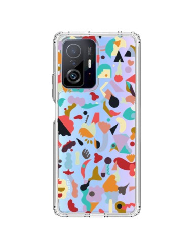 Cover Xiaomi 11T / 11T Pro Dreamy Animal Shapes Bianco - Ninola Design