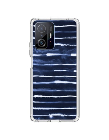 Coque Xiaomi 11T / 11T Pro Electric Lines Navy - Ninola Design