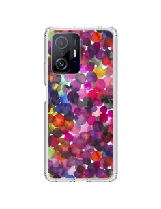 Coque Xiaomi 11T / 11T Pro Moody Geometry Rustic Brown - Ninola Design