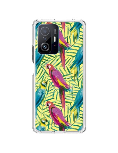 Cover Xiaomi 11T / 11T Pro Pappagalli Tropicali Multicolore - Ninola Design