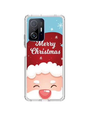 Coque Xiaomi 11T / 11T Pro Bonnet du Père Noël Merry Christmas - Nico
