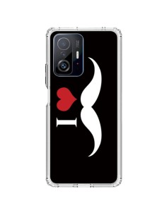 Xiaomi 11T / 11T Pro Case I Love Moustache - Nico