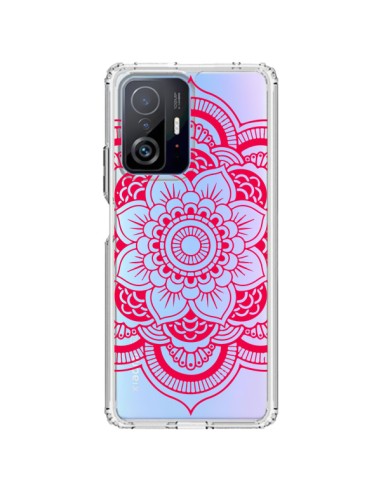Xiaomi 11T / 11T Pro Case Mandala Pink Fucsia Aztec Clear - Nico