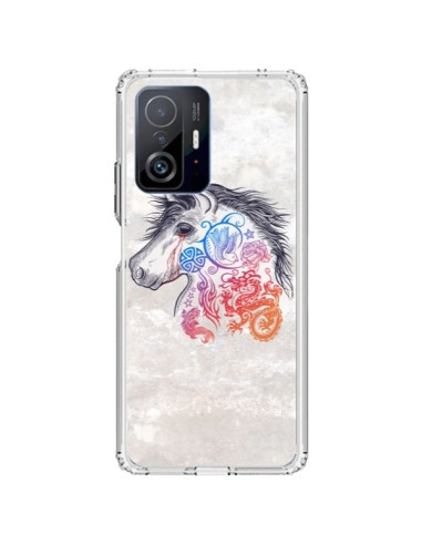 Coque Xiaomi 11T / 11T Pro Licorne Muticolore - Rachel Caldwell