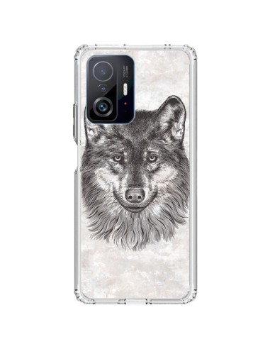 Coque Xiaomi 11T / 11T Pro Loup Gris - Rachel Caldwell