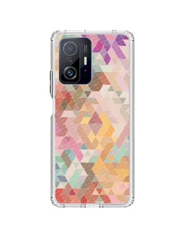 Coque Xiaomi 11T / 11T Pro Azteque Pattern Triangles - Rachel Caldwell