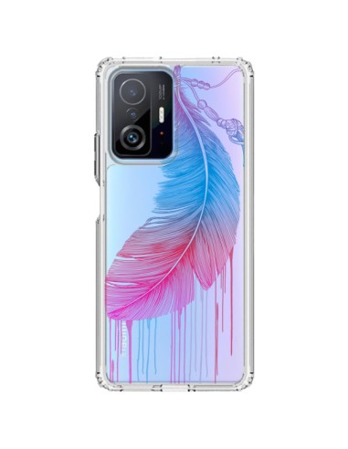 Xiaomi 11T / 11T Pro Case Plume Rainbow Clear - Rachel Caldwell