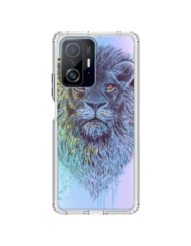 Cover Xiaomi 11T / 11T Pro Re Leone Trasparente - Rachel Caldwell