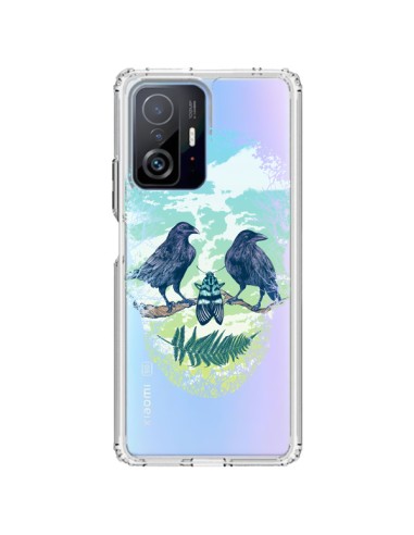 Cover Xiaomi 11T / 11T Pro Teschio Natura Trasparente - Rachel Caldwell