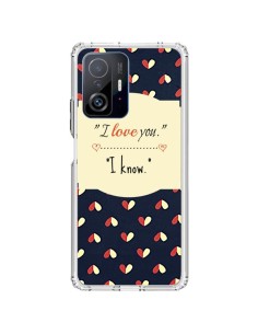 Xiaomi 11T / 11T Pro Case I Love you - R Delean