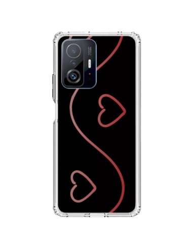 Coque Xiaomi 11T / 11T Pro Coeur Love Rouge - R Delean