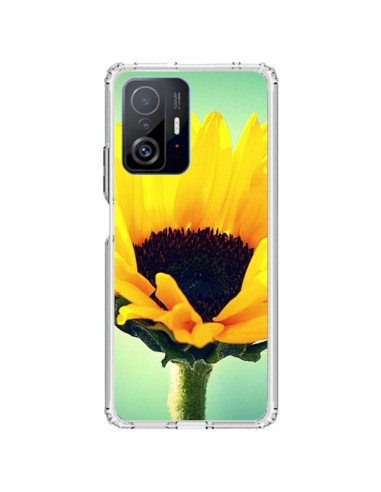 Coque Xiaomi 11T / 11T Pro Tournesol Zoom Fleur - R Delean