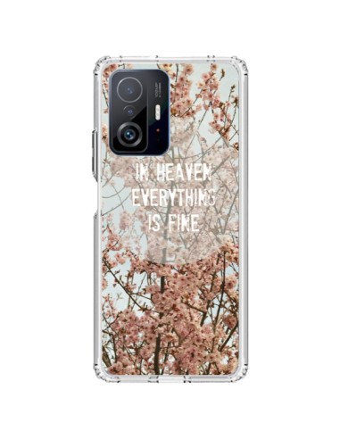 Coque Xiaomi 11T / 11T Pro In heaven everything is fine paradis fleur - R Delean