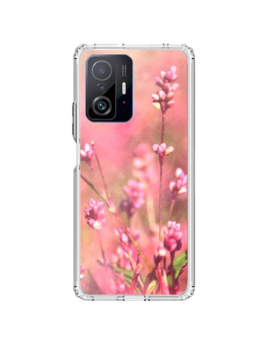 Coque Xiaomi 11T / 11T Pro Fleurs Bourgeons Roses - R Delean