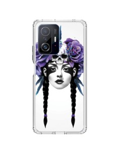 Xiaomi 11T / 11T Pro Case Girl Flowers Warrior - Ruben Ireland