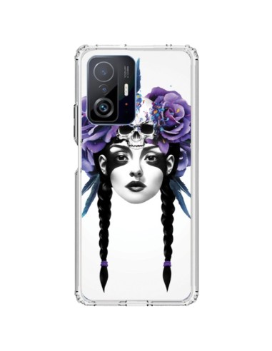 Cover Xiaomi 11T / 11T Pro Ragazza Fiori Warrior - Ruben Ireland