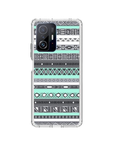 Cover Xiaomi 11T / 11T Pro Azteco Aztec Blu Pastello - Rex Lambo