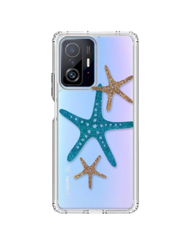 Coque Xiaomi 11T / 11T Pro Etoile de Mer Starfish Transparente - Sylvia Cook