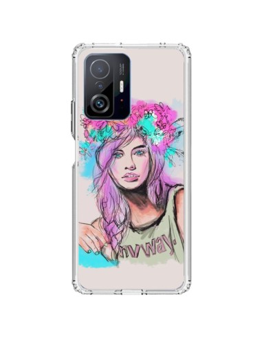 Coque Xiaomi 11T / 11T Pro Femme Mannequin Barbara Palvin - Sara Eshak